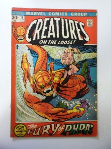 Creatures on the Loose #18 (1972) VG Condition