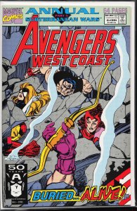 Avengers West Coast Annual #6 (1991) West Coast Avengers / Avengers West Coast