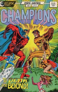 Champions #6 Eclipse Comics February Feb 1987 (VFNM)