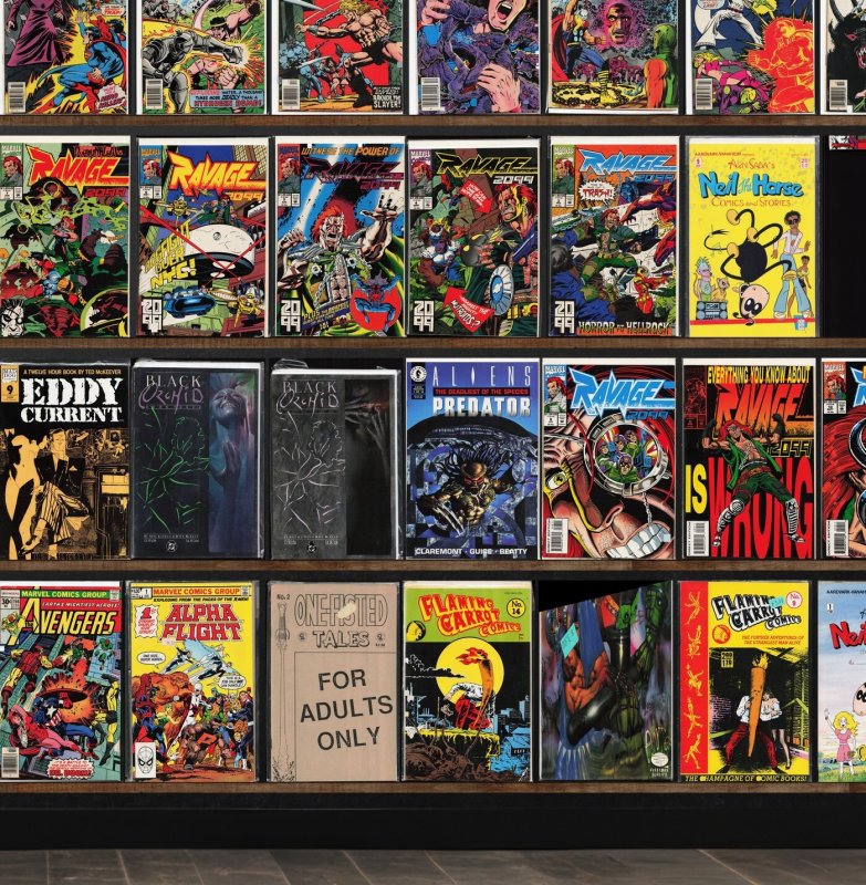 Huge Lot 120+ Comics with Ravage 2099, Eddy Current & More!