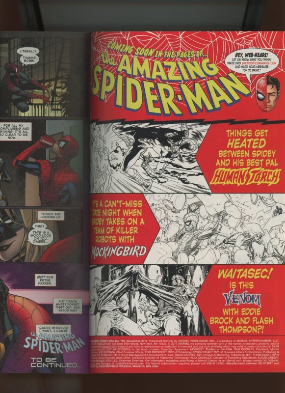 (2017) The Amazing Spider-Man #789: SHATTERED COMICS VARIANT! (9.2 OB)