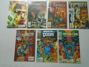 What If? lot 21 different Fantastic Four issues avg 7.0 FN VF