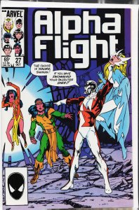 Alpha Flight #27 (1985) Alpha Flight