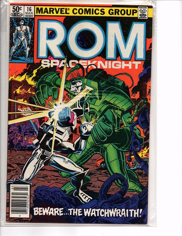 Marvel Comics (1979) ROM Spaceknight #16