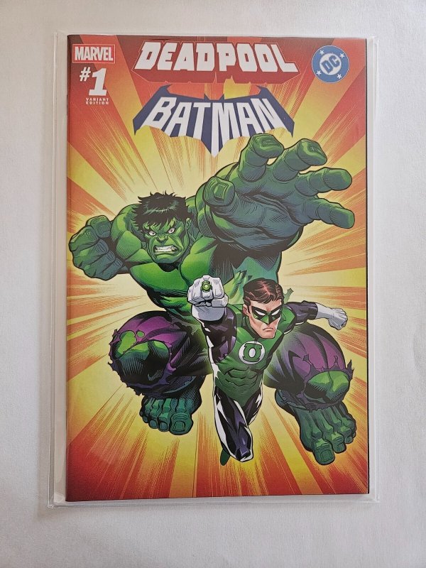 Deadpool/Batman #1 Lot 13 Marvel Dc Comic Capullo Miller Includes Exclusives