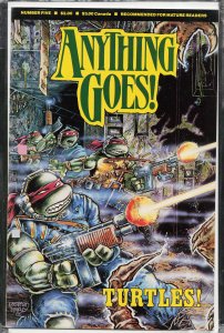 Anything Goes! #5 (1987) Teenage Mutant Ninja Turtles