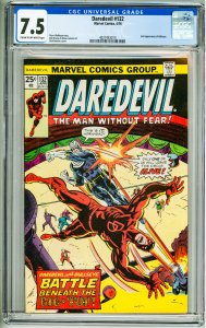 Daredevil #132 (1976) CGC 7.5! 2nd Appearance of Bullseye!