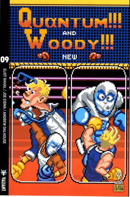 Quantum and Woody! (3rd Series) #9D FN ; Valiant | Punch-Out Tribute Variant
