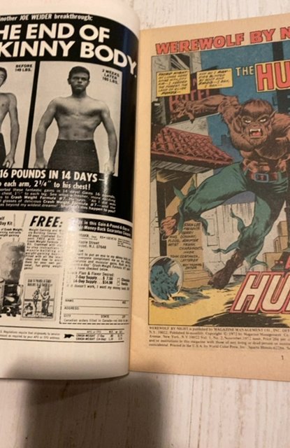 Werewolf by Night #2 (1972)Like a wild beast at bay - VF