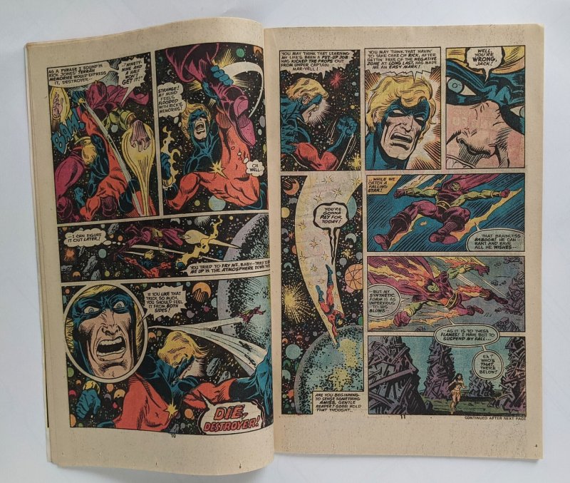 Captain Marvel #44 (1976)  FN  (Al Milgrom art)