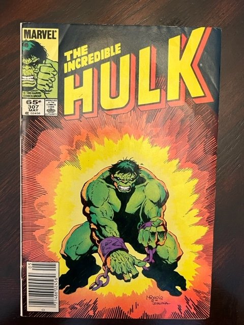 The Incredible Hulk #307 Newsstand Edition (1985)