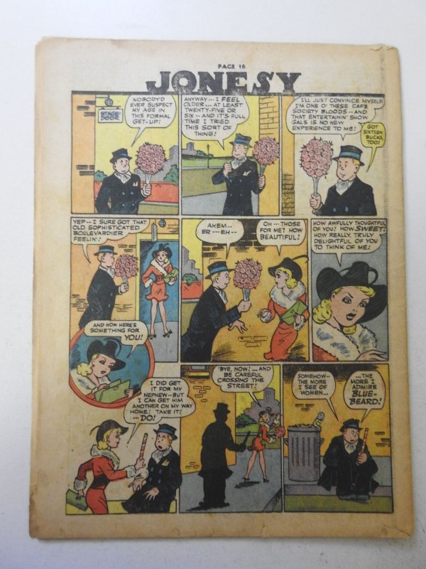 The Spirit #233 (1944) Newsprint Comic Insert Rare!