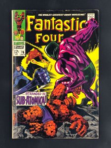 Fantastic Four #76 (1968) 2nd Appearance of Psycho-Man