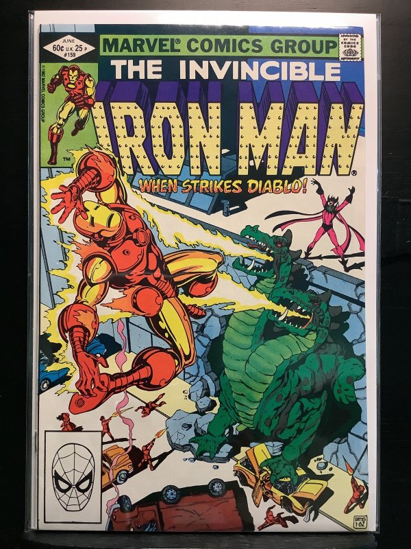 Iron Man #159 Direct Edition (1982)