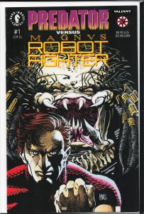 Predator vs. Magnus Robot Fighter #1 (1992) Predator