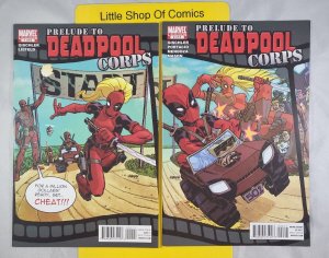 Prelude to Deadpool Corps #1-5 Complete Set 2010 Marvel Kidpool Dogpool