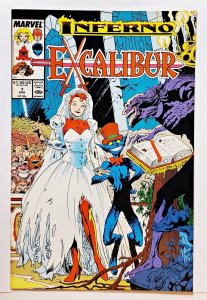 Excalibur #7 (April 1989, Marvel) 8.0 VF  