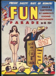 Fun Parade #46-Summer 1950-Priscilla-swimsuit-Snoopy-gags-cartoons-NM