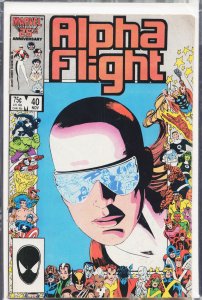 Alpha Flight #40 (1986) Alpha Flight