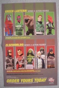 GREEN LANTERN  ELSEWORLDS Promo Poster, 2006, Unused, more in our store