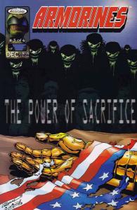 Armorines (Vol. 2) #3 FN ; Acclaim | Penultimate Issue American Flag Cover