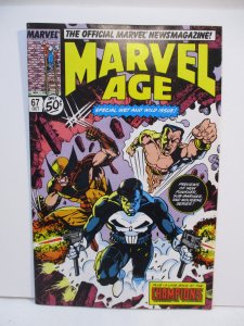 Marvel Age #67 (1988) The Punisher