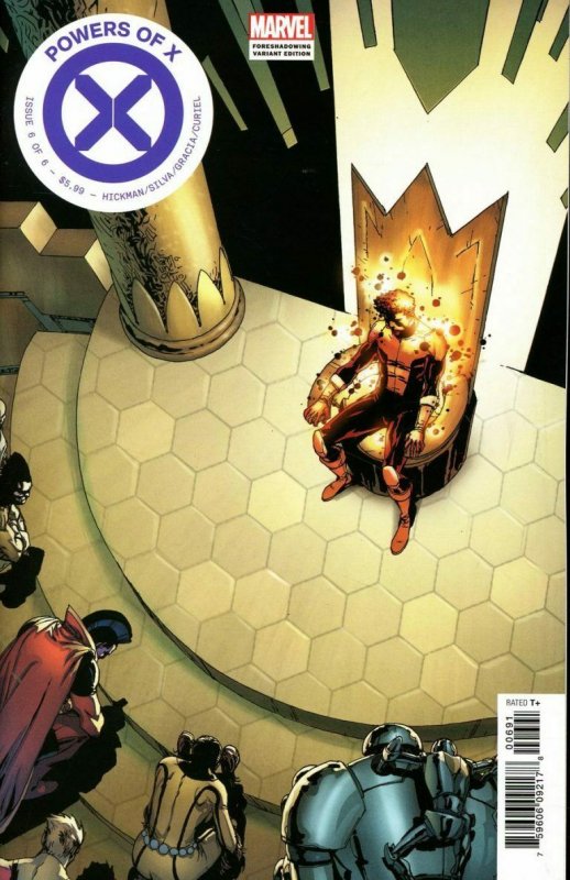 POWERS OF X #6 (OF 6) CAMUNCOLI FORESHADOW VARIANT 