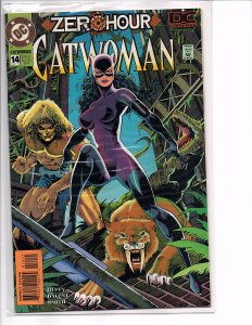 DC Comics (1993) Catwoman #14 Jim Balent Art Zero Hour
