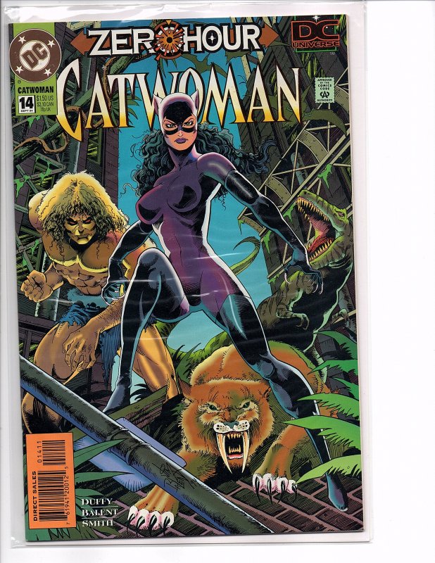 DC Comics (1993) Catwoman #14 Jim Balent Art Zero Hour