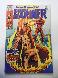 Sub-Mariner #14 (1969) 1st SA Toro FN+ condition