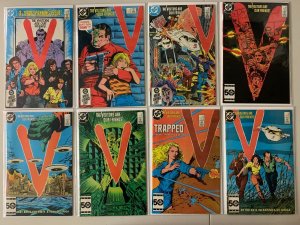 V Lot#1-16 13 different books average 6.5 FN (1985-86)