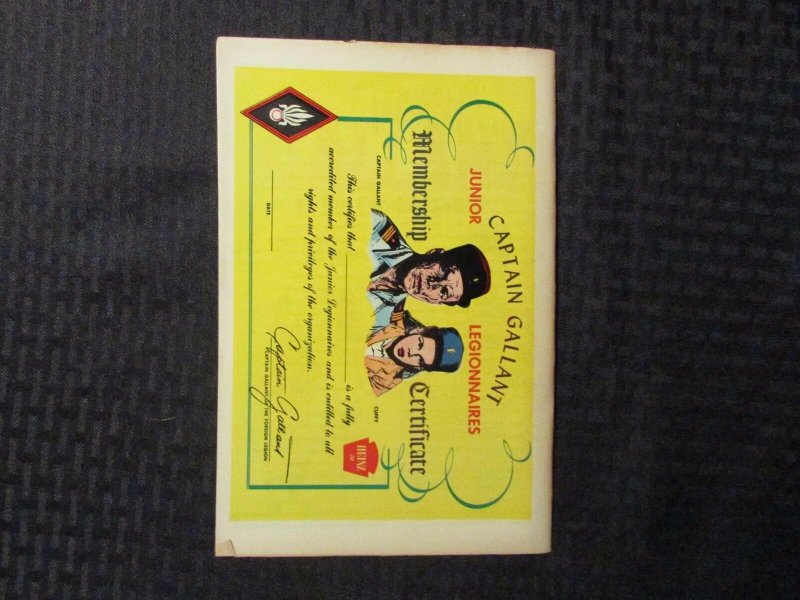 1955 CAPTAIN GALLANT Of The Foreign Legion #1 Charlton - Don Heck VF-