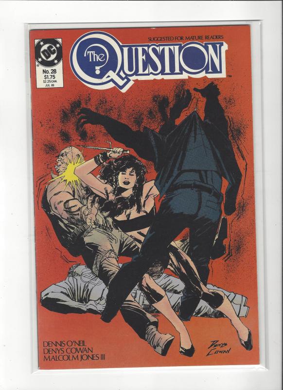 The Question #28 Mature Readers VF/NM Nice Copy