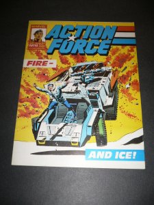Action Force #14 Fire And Ice Marvel Comics 6th June 1987 NM