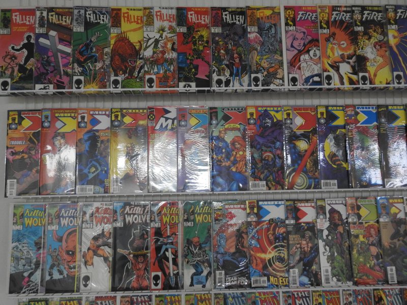 Huge Lot of 160+ Comics W/ Firestar, New Mutants, Generation X Avg. VF Condition