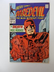 Daredevil #41 (1968) FN- condition Free shipping on orders over $100.00!