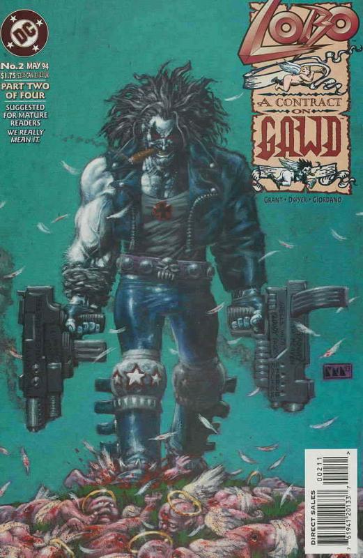 Lobo: A Contract on Gawd #2 VF/NM; DC | save on shipping - details inside