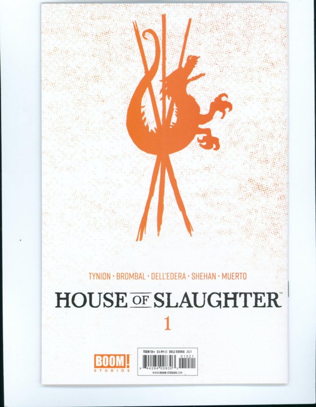 House of Slaughter #1 Dell'edera Variant