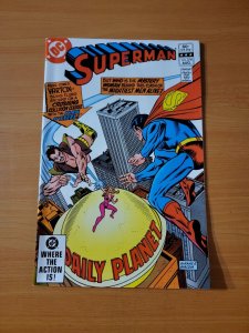 Superman #374 Direct Market Edition ~ NEAR MINT NM ~ 1982 DC Comics