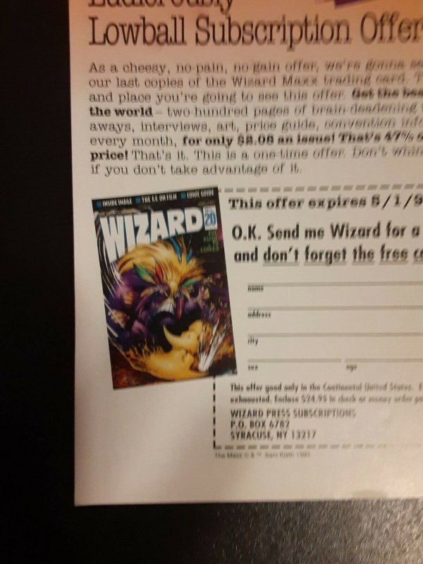 SPAWN #8 (FEB 1993) STORY BY ALAN MOORE, ART BY TODD MCFARLANE 1ST VINDICATOR