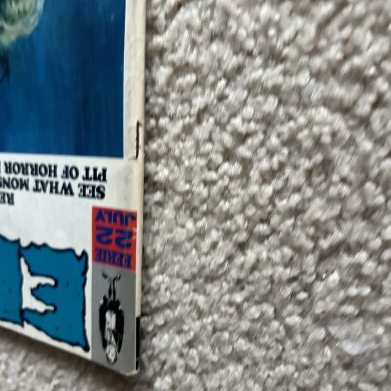 Vintage EERIE Magazine #22 May 1969 WARREN Horror Comics VIC PREZIO