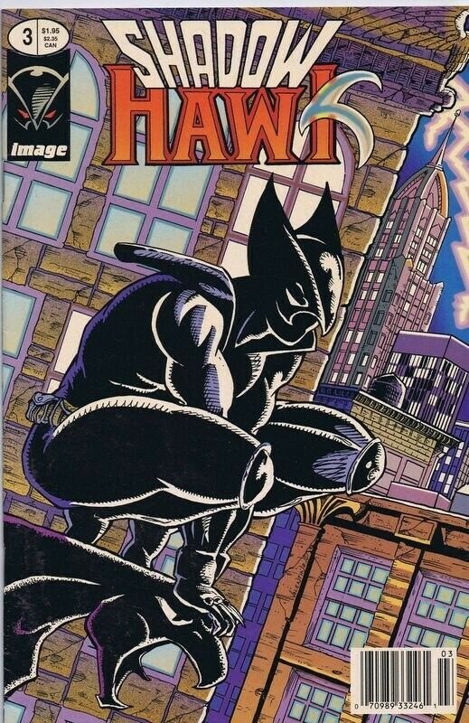 Shadowhawk #3 ORIGINAL Vintage 1992 Image Comics  