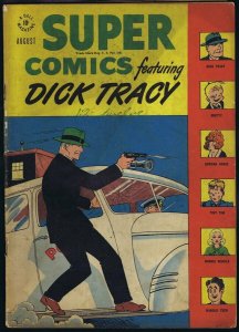 Super Comics #111 ORIGINAL Vintage 1947 Dell Golden Age Dick Tracy