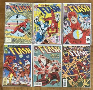 Flash #83,84,85,87,93,94 DC 1993 Mark Waid Impulse NM Lot