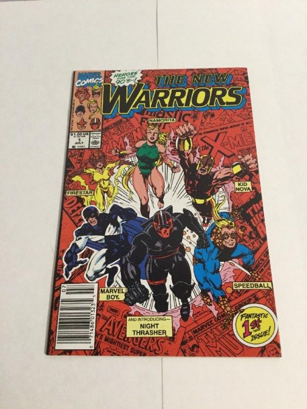 The New Warriors 1 Nm Near Mint (90)