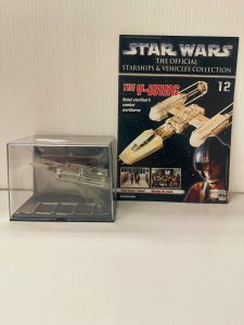 Y-Wing Fighter Star Wars Vehicles Collecton Magazine and Ship Model #12 TB6