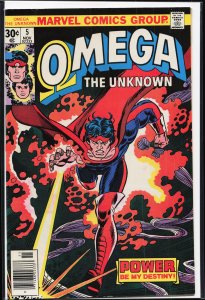 Omega the Unknown #5 (1976) Omega the Unknown