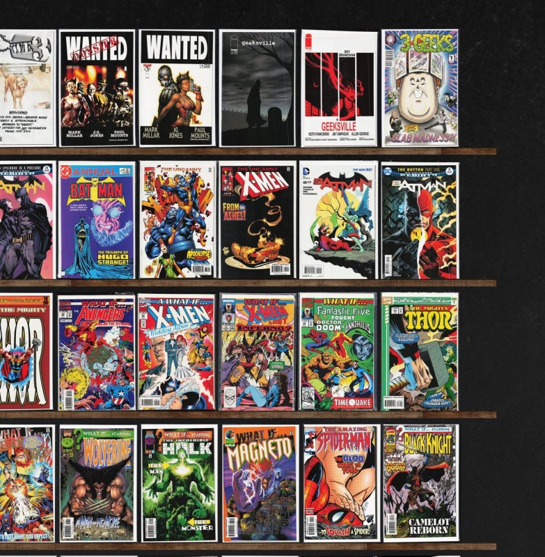 Huge Lot 150+ Comics with What If...?, The Uncanny X-Men, Venom & More!