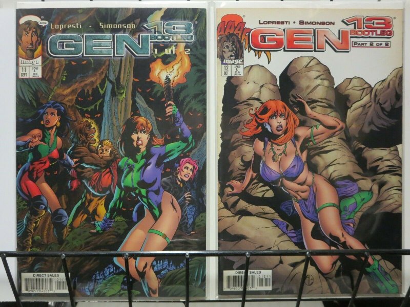 GEN 13 BOOTLEG  11-12 Simonson Castle of Dr Mostro