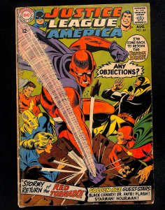 Justice League Of America #64 1st Silver Age Red Tornado!